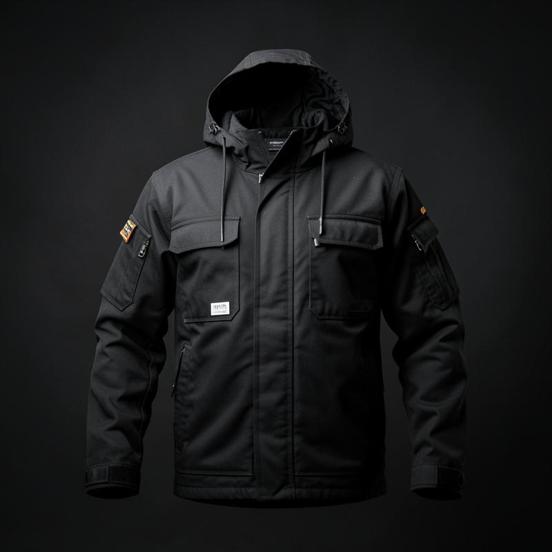 Backline Hooded Work Shell — Water-Resistant